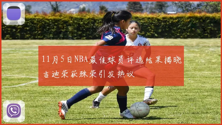 11月5日NBA最佳球员评选结果揭晓吉迪荣获殊荣引发热议